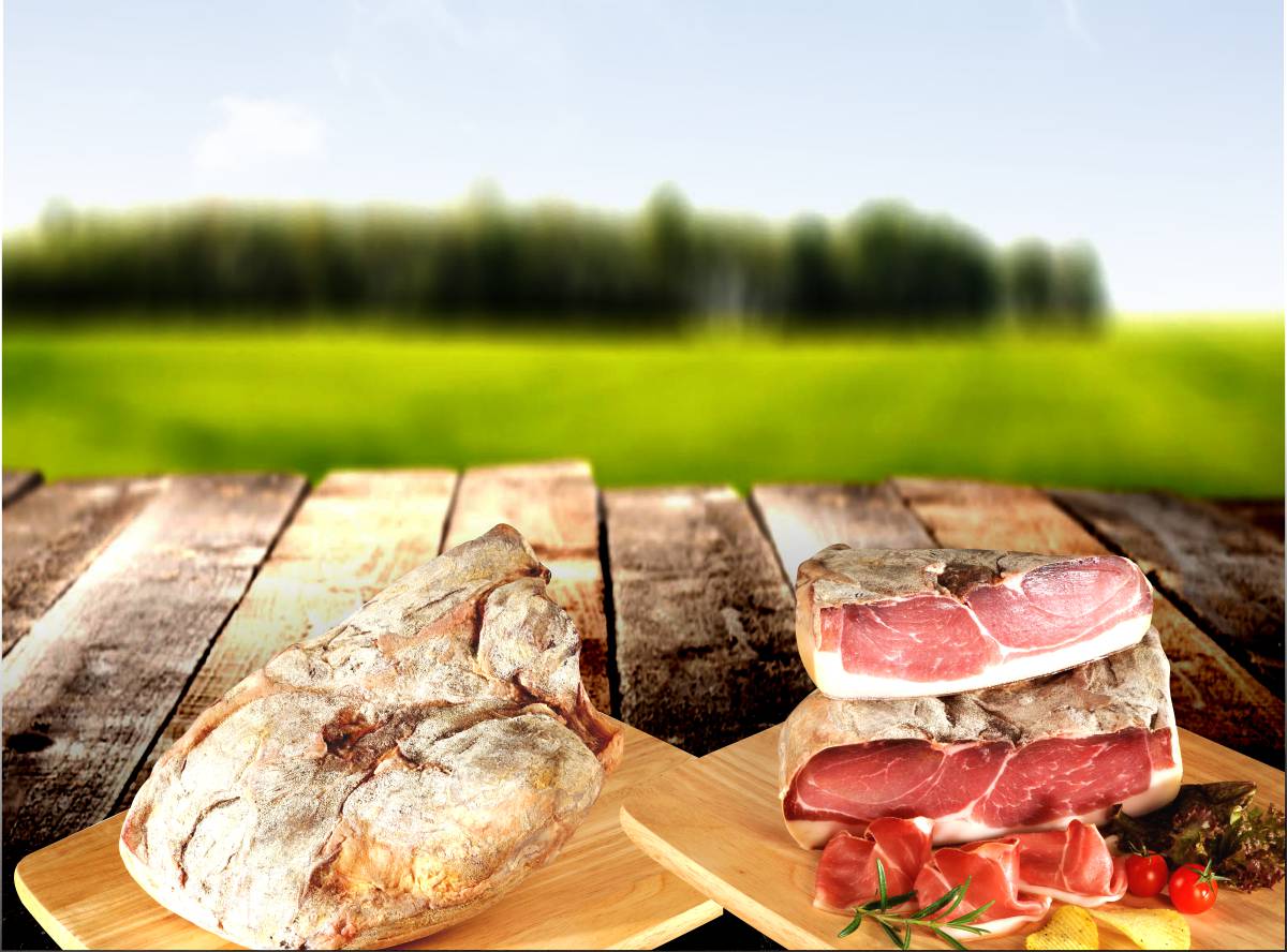 Verkauf Schinken Ambiente